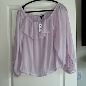 Express off the shoulder blouse